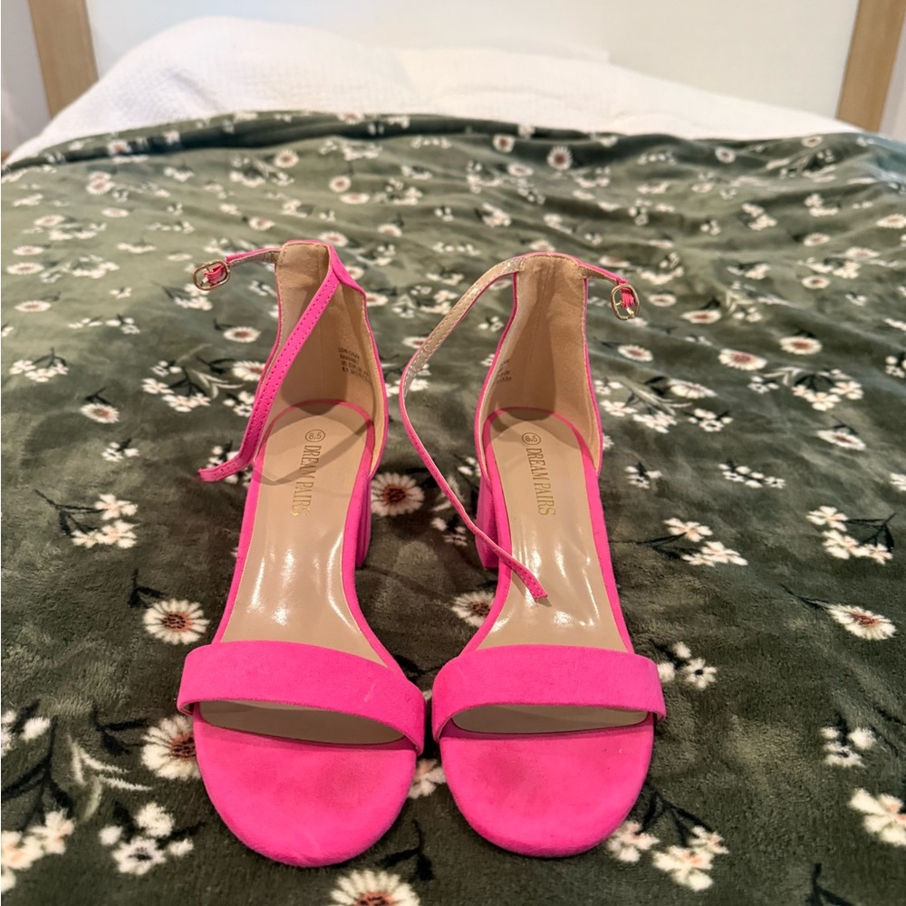 3in. Dreamparis pink heels